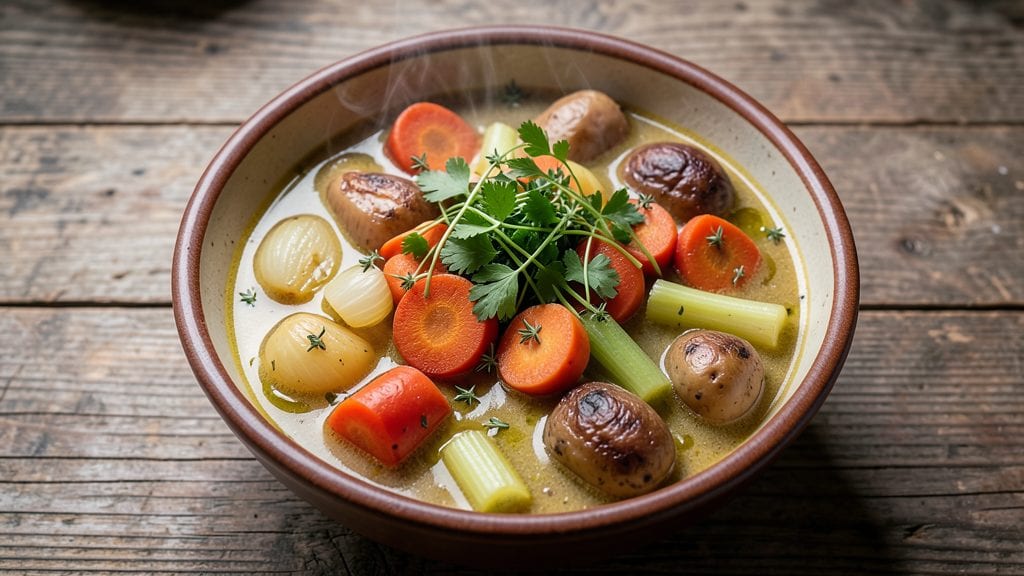 Amy's French Country Vegetable Soup Copycat Recipe: Rustic Herb-Infused Depth in One Pot