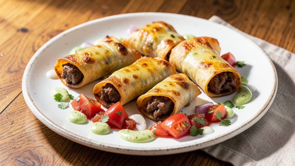Baked Flautas Recipe: Crispy Tortilla Shells With Cheesy Pull-Apart Magic