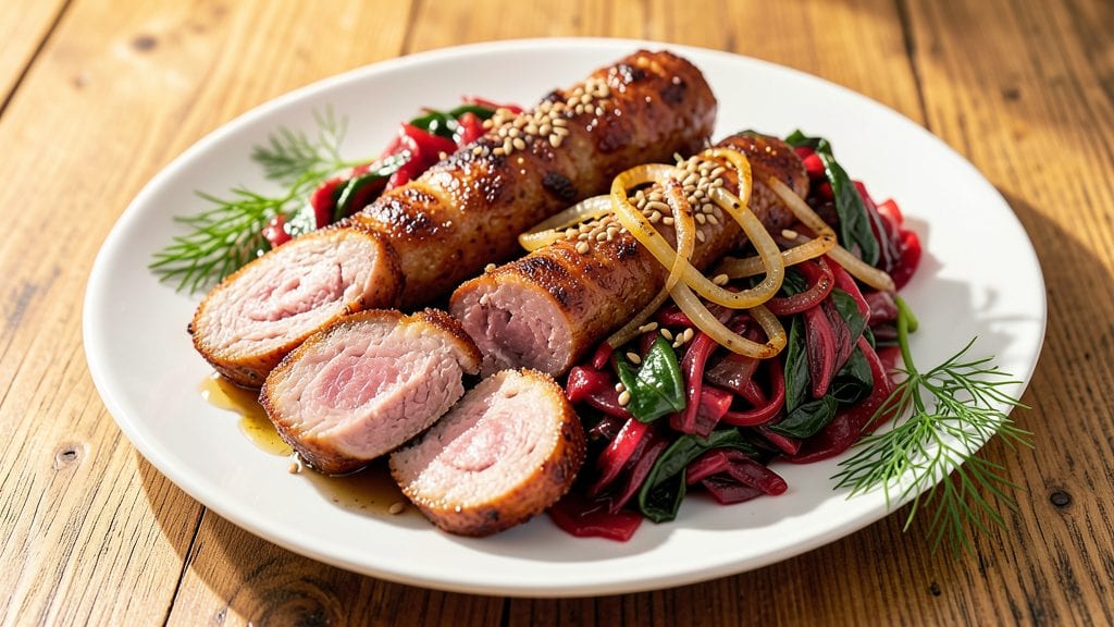 Baked Polish Sausage and Sauerkraut Recipe: Smoky-Kissed Comfort With Tangy Depth