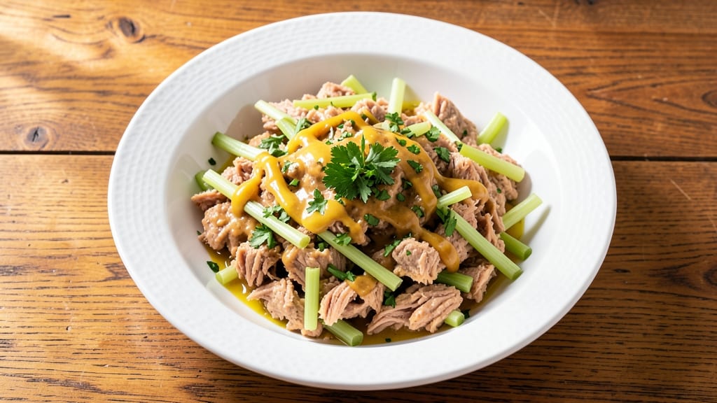 Bobby Flay's Tuna Salad Recipe: Crunchy Celery and Herb-Packed Bites