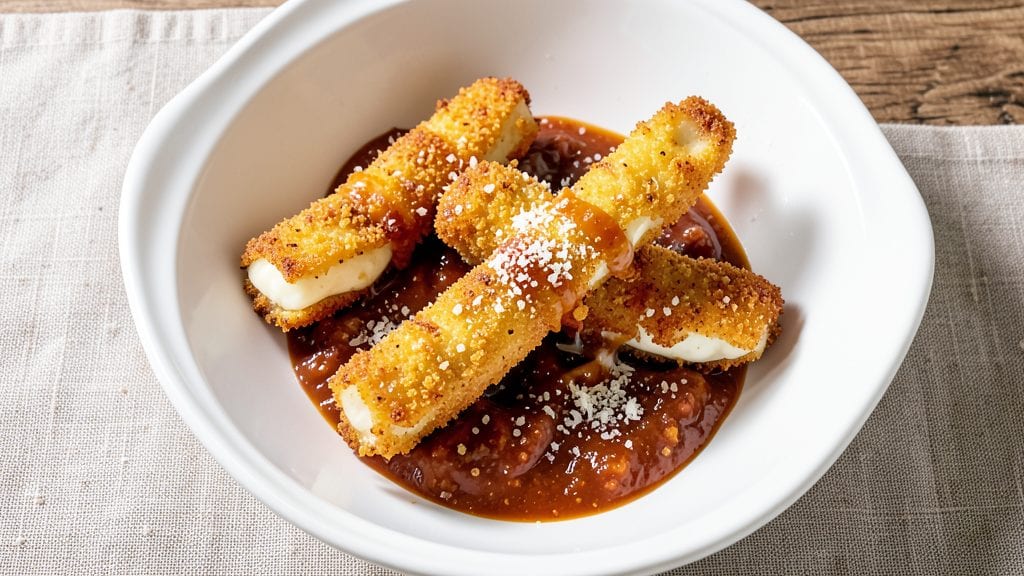 Cheese On A Stick Copycat Recipe: Crispy Parmesan Crust With Melty Mozzarella Magic