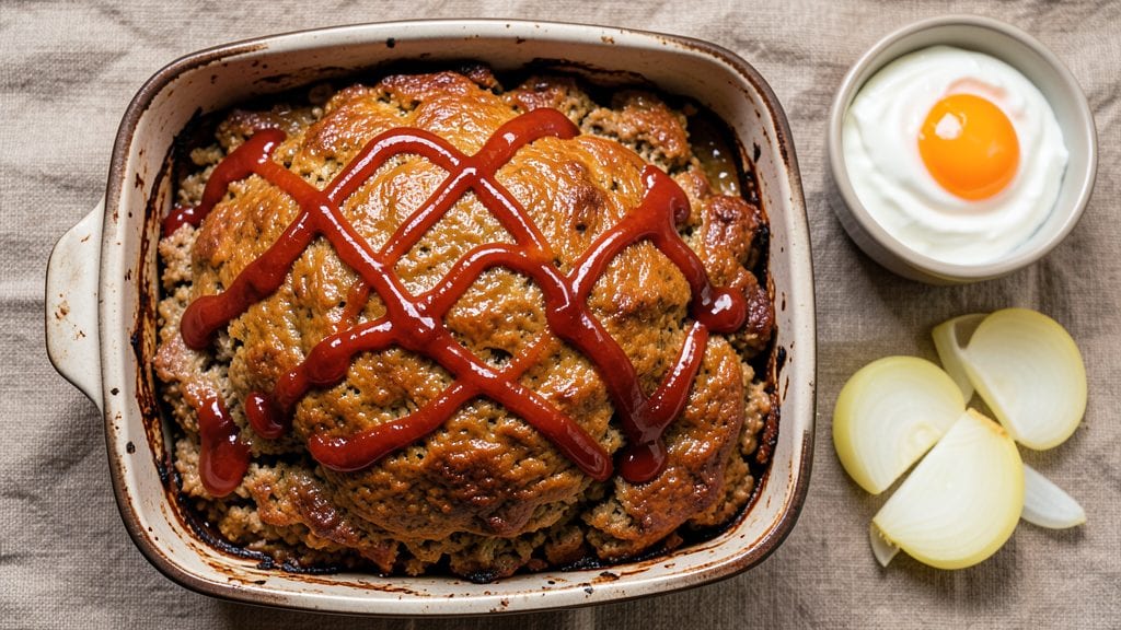 Classic Meatloaf Recipe With Lipton Onion Soup Mix: Juicy Glaze-Infused Centerpiece