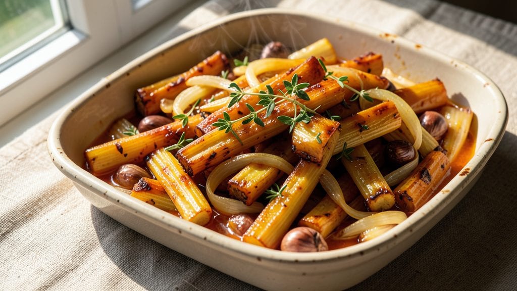 Cooked Celery Recipe: Crunchy Raw Bite in Warm, Savory Salads
