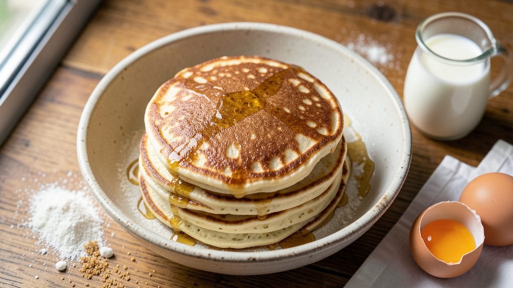 Denny's Copycat Pancakes Recipe: Fluffy Stacks With Buttermilk Secret