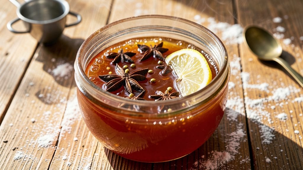 Old Fashioned Apple Jelly Canning Recipe: Homemade Spice-Infused Preserves