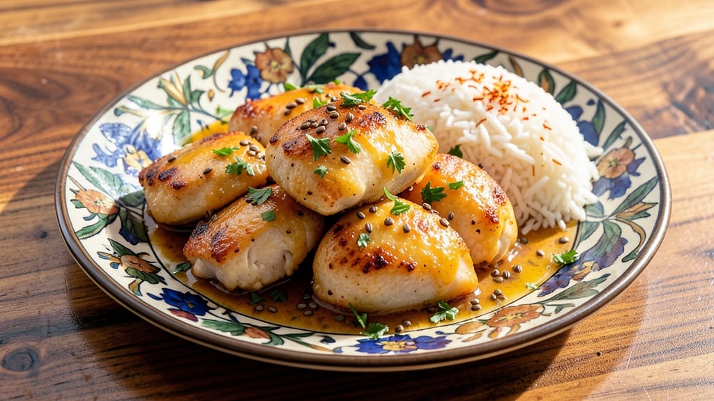 Orange Blossoms Recipe: Moroccan-Spiced Chicken With Floral Sweetness
